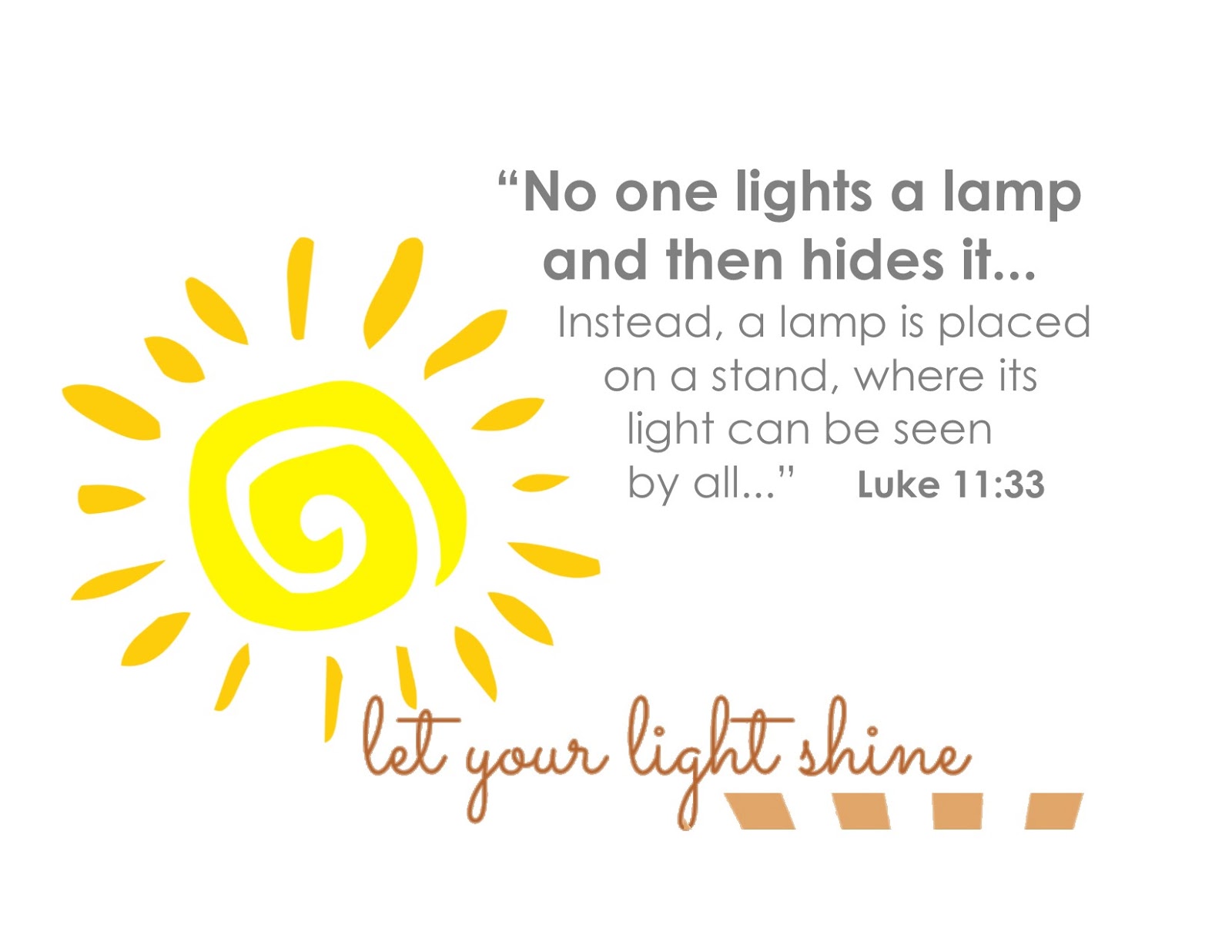 Image result for let your light shine